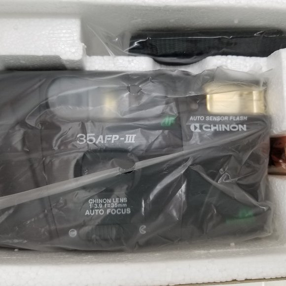 Chinon Autofocus 35AFP-III  35mm Film Camera  Sensor Flash - Picture 2 of 5